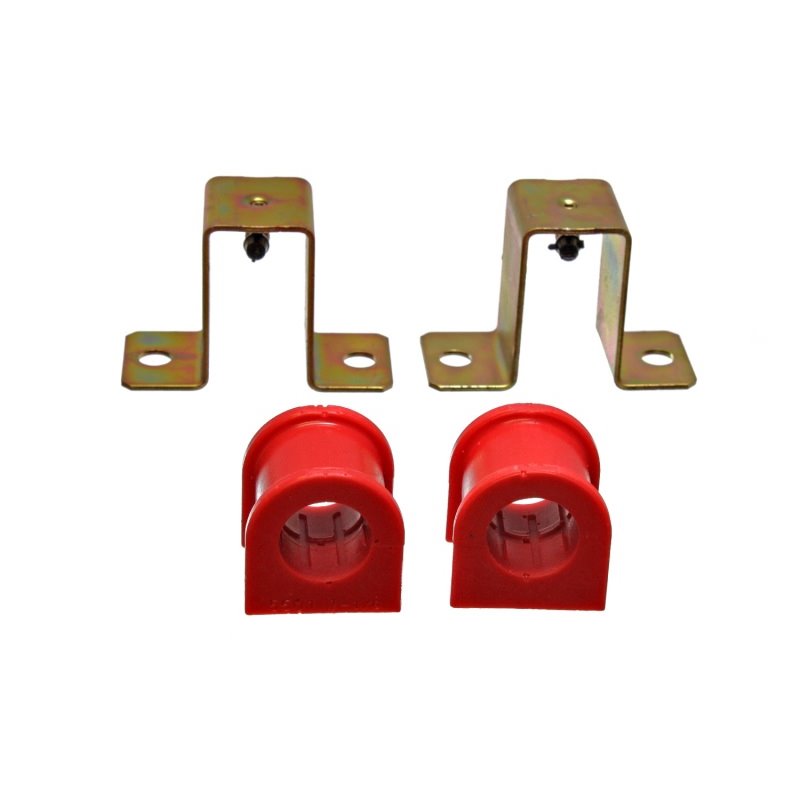 Energy Suspension 94-04 Ford Mustang Red 30mm Front Sway Bar Bushing Set-Reuse Outer Bracket