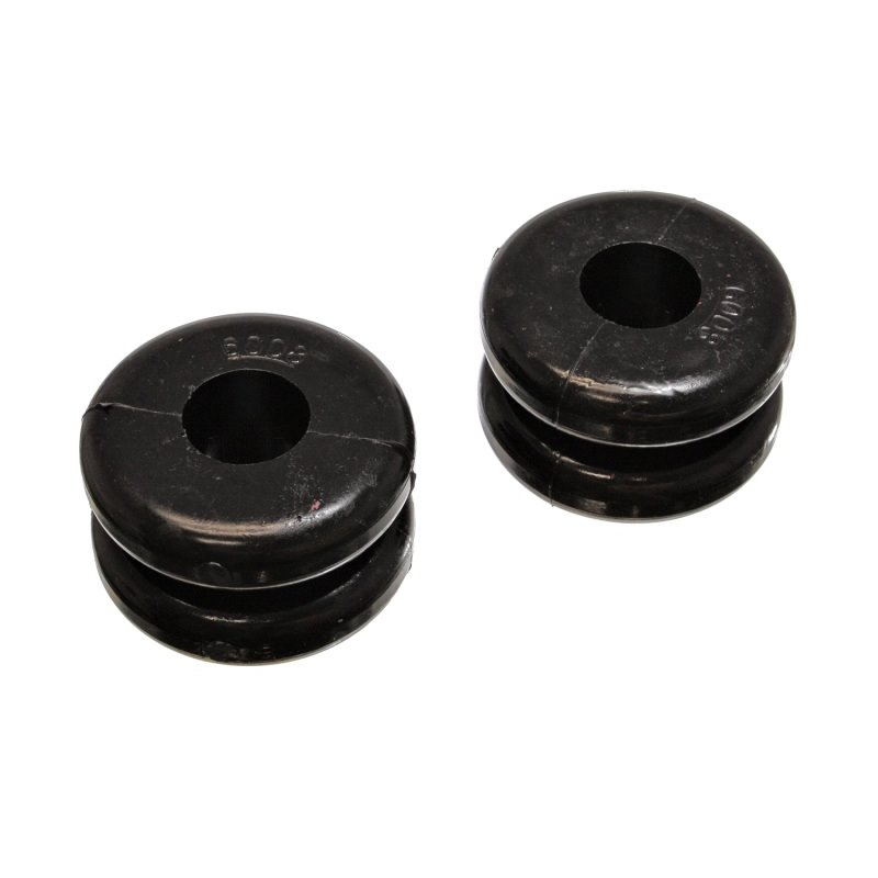 Energy Suspension 2-1/4in Tall x 3-9/16in Dia Black Coil Spring Damper Donuts (Set of 2)