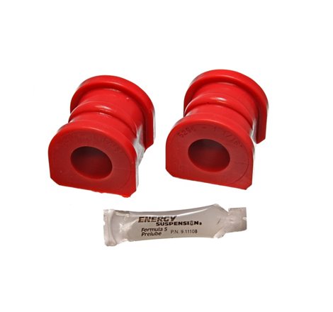 Energy Suspension 89-97 Ford Thunderbird / 89-97 Cougar Red 1-1/16in Front Sway Bar Bushing Set