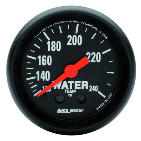 Autometer Z Series 2 inch 120-240 degree F Mechanical Water Temperature Gauge