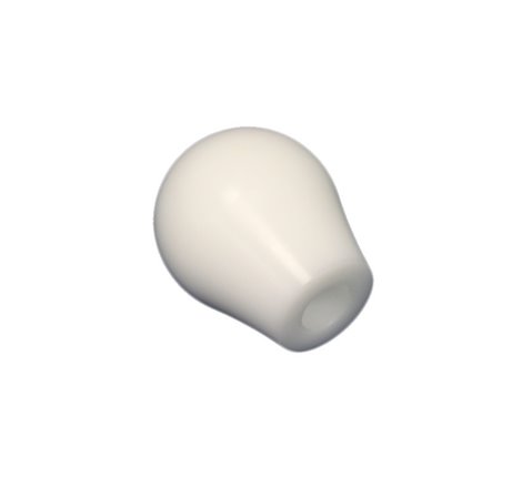 Torque Solution Delrin Tear Drop Shift Knob (White): Universal 12x1.25