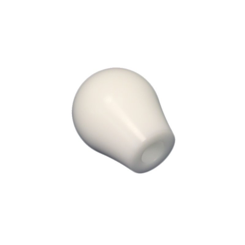 Torque Solution Delrin Tear Drop Shift Knob (White): Universal 12x1.25