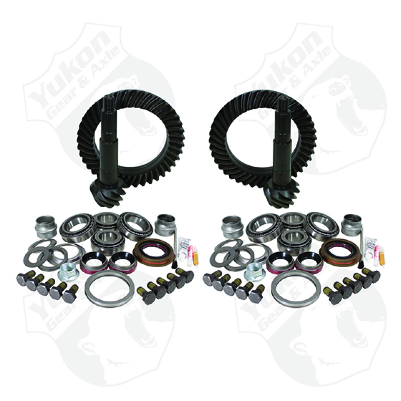 Yukon Gear & Install Kit Package For Jeep JK Rubicon in a 4.56 Ratio