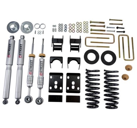 Belltech Lowering Kit 09-13 Ford F150 Ext Cab Short Bed 2WD 2in or 3in F/4in Rear w/ Shocks