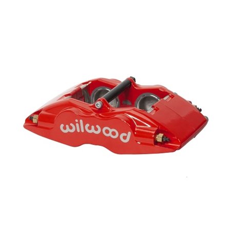 Wilwood Caliper - FSLI4 - Red 1.62in Piston 1.25in Rotor