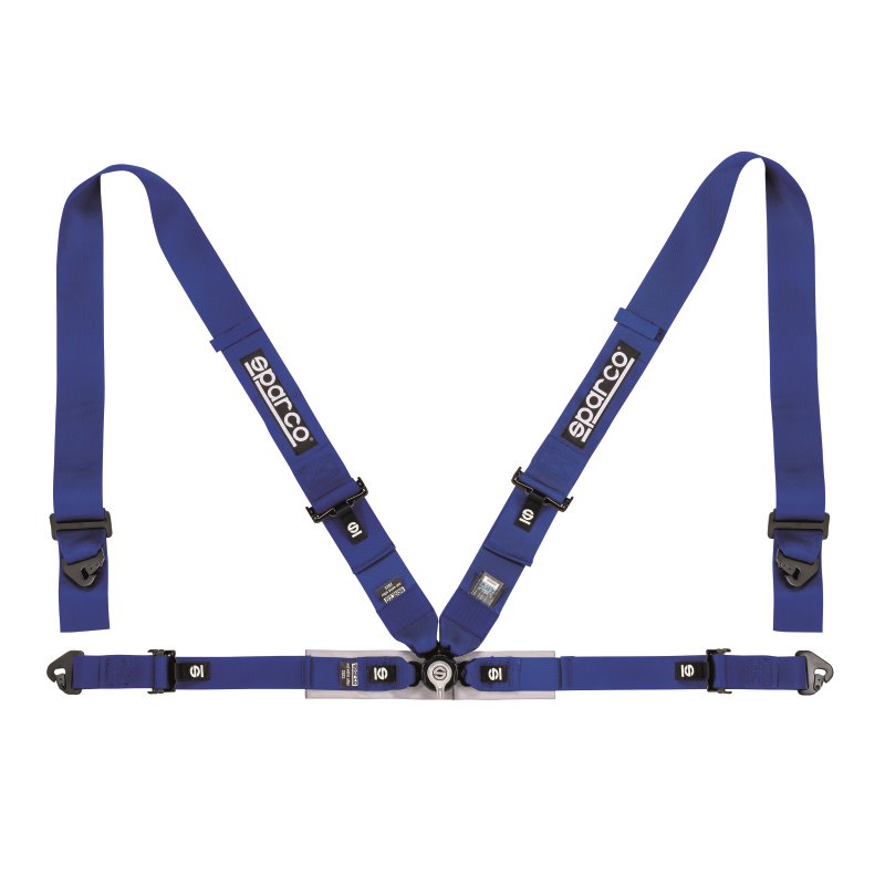 Sparco Belt 4Pt 3in/2in Competition Harness - Blue