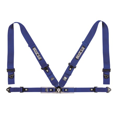 Sparco Belt 4Pt 3in/2in Competition Harness - Blue