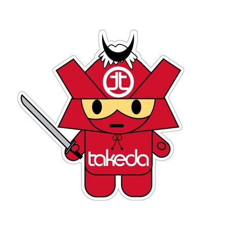 aFe Takeda Mascot Decal (4-1/2in x 4-1/2in)