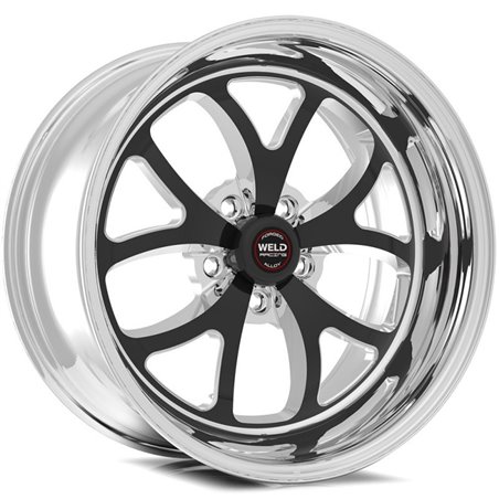 Weld S76 20x9.0 / 5x5 BP / 5.75in. BS Black Wheel (High Pad) - Non-Beadlock