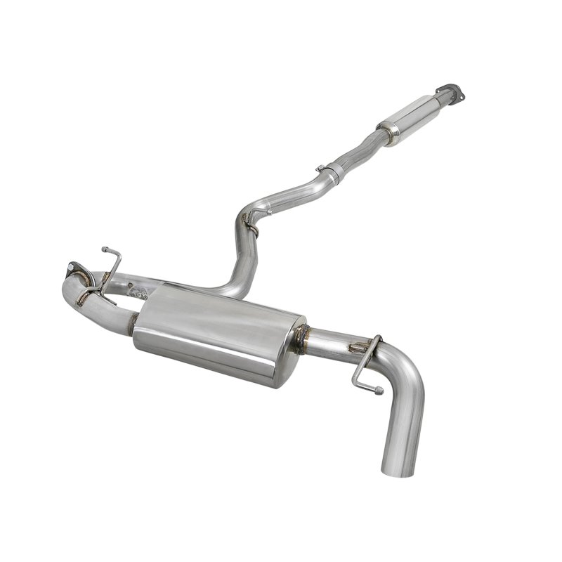 aFe POWER Takeda 2.5in 304 SS Cat-Back Exhaust System Subaru Crosstrek 18-19 H4-2.0L