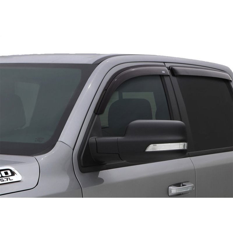 AVS 2019 Ram Quad Cab Ventvisor Outside Mount Window Deflectors 4pc - Smoke