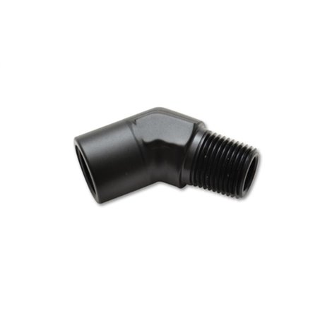 Vibrant 1/8in NPT Female to Male 45 Degree Pipe Adapter Fitting