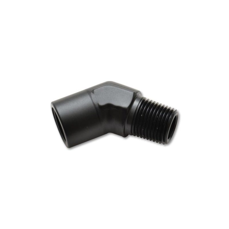 Vibrant 1/8in NPT Female to Male 45 Degree Pipe Adapter Fitting