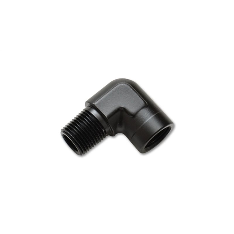 Vibrant 1/8in NPT Female to Male 90 Degree Pipe Adapter Fitting