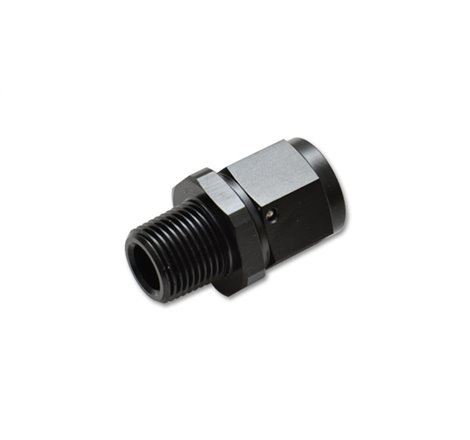 Vibrant -3AN to 1/8in NPT Female Swivel Straight Adapter Fitting