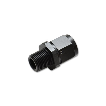 Vibrant -3AN to 1/8in NPT Female Swivel Straight Adapter Fitting