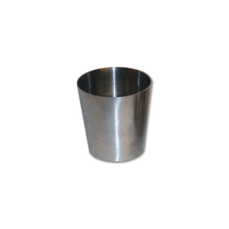 Vibrant 1.5in x 1in 304 Stainless Steel Straight Reducer