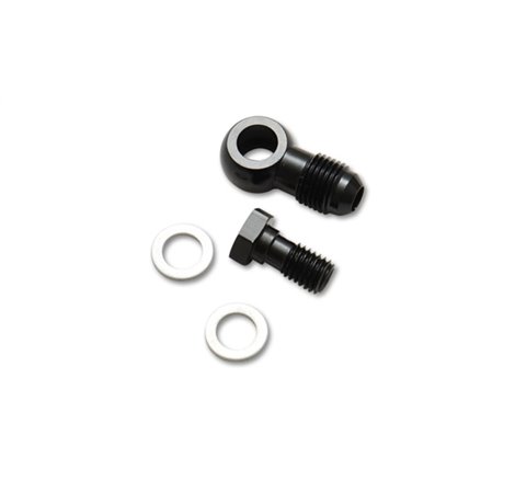 Vibrant -3AN Male Banjo Fitting 8mm x 1.0 Metric Aluminum + 2 Washers