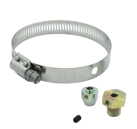 Autometer Thermocouple Fitting Kit 1/8in NPT Male w/ Set Screw and Band Clamp