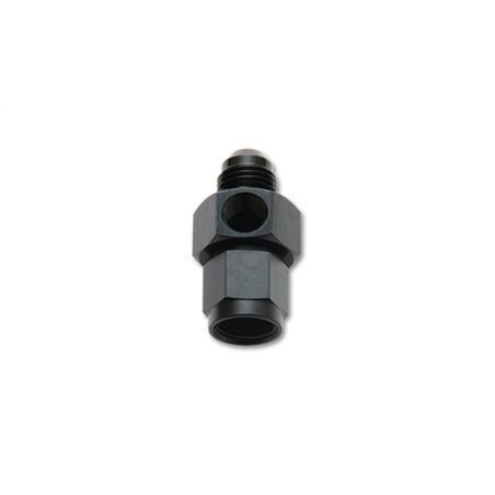 Vibrant -10AN Male to -10AN Female Union Adapter Fitting with 1/8in NPT Port