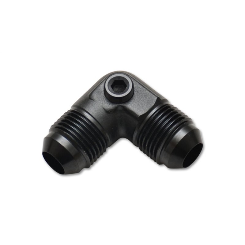 Vibrant -6AN to -6AN Male 90 Degree Union Adapter Fitting with 1/8in NPT Port