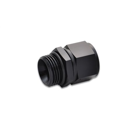 Vibrant -6AN Female to -6AN Male Straight Cut Adapter with O-Ring