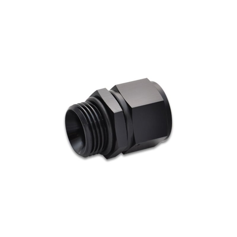 Vibrant -6AN Female to -6AN Male Straight Cut Adapter with O-Ring