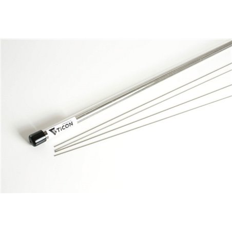 Ticon Industries 39in Length 1lb 1.5mm/.059in Filler Diamter CP1 Titanium Filler Rod