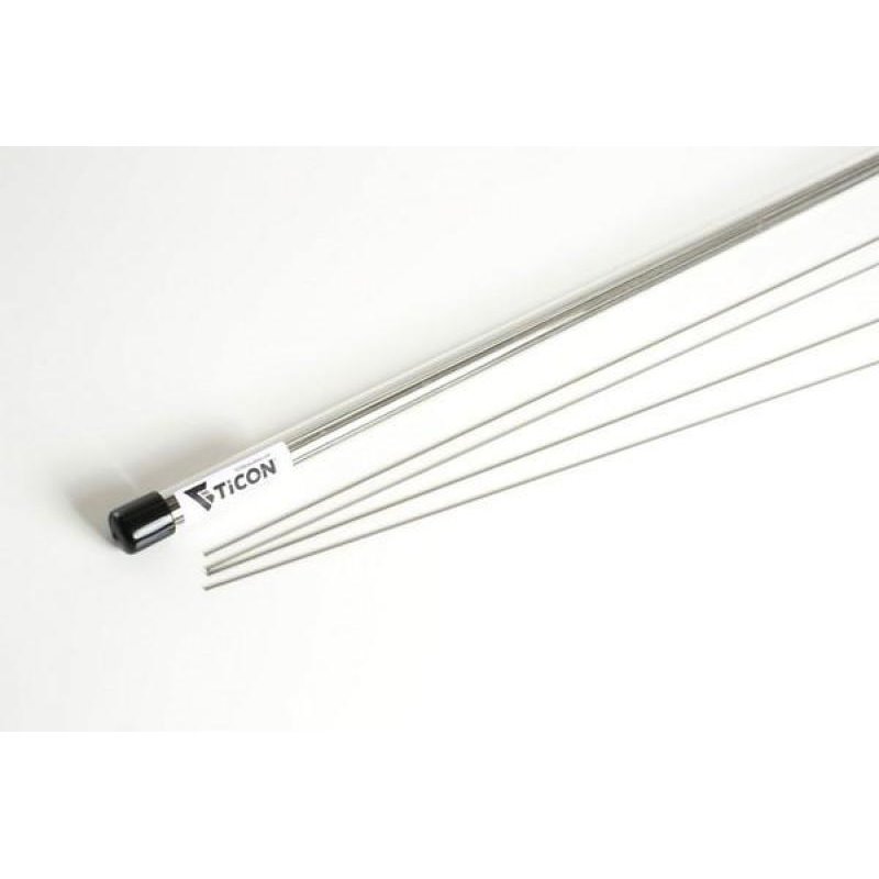 Ticon Industries 39in Length 1/2lb 1.5mm/.059in Filler Diamter CP1 Titanium Filler Rod