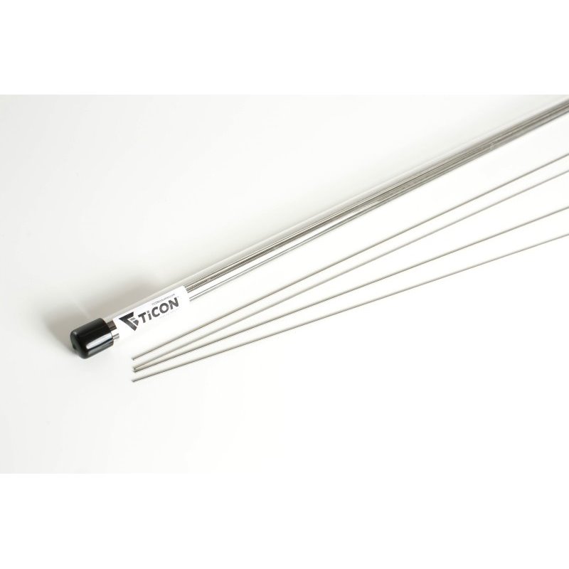 Ticon Industries 39in Length 1/4lb 1.5mm/.059in Filler Diamter CP1 Titanium Filler Rod