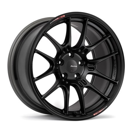 Enkei GTC02 18x10 5x112 32mm Offset 66.5mm Bore Matte Black Wheel