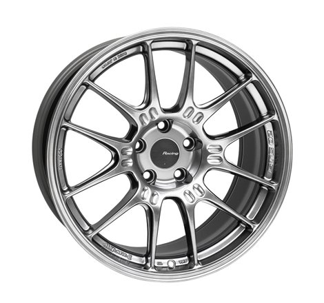 Enkei GTC02 18x9 5x112 25mm Offset 66.5mm Bore Hyper Silver Wheel