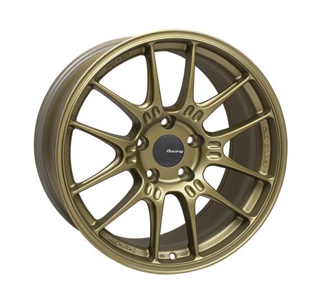 Enkei GTC02 18x9.5 5x120 45mm Offset 72.5mm Bore Titanium Gold Wheel