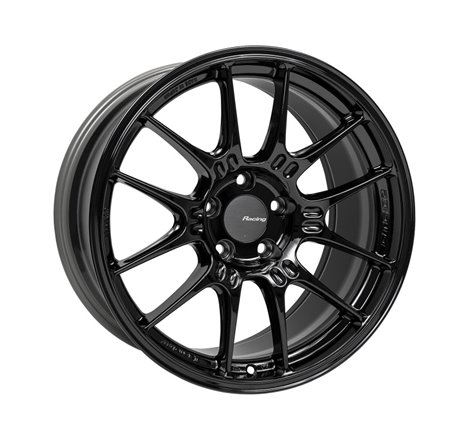 Enkei GTC02 18x9.5 5x114.3 40mm Offset 75mm Bore Gloss Black Wheel