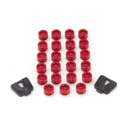 Wheel Mate SR45R Caps Set of 20 - Red