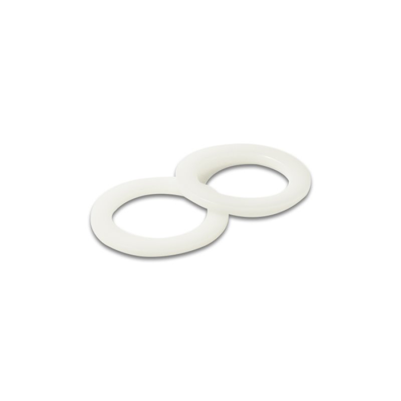 Vibrant -6AN PTFE Washers for Bulkhead Fittings - Pair