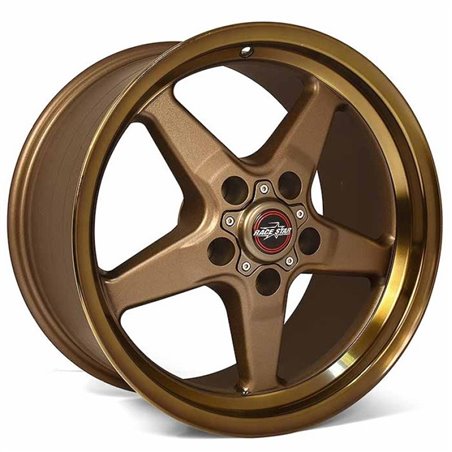 Race Star 92 Drag Star Bracket Racer 17x9.5 5x4.75BC 6BS Bronze Wheel