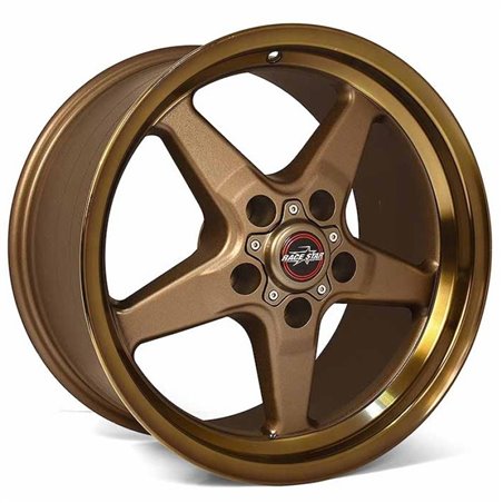 Race Star 92 Drag Star Bracket Racer 17x9.5 5x4.75BC 6.875BS Bronze Wheel