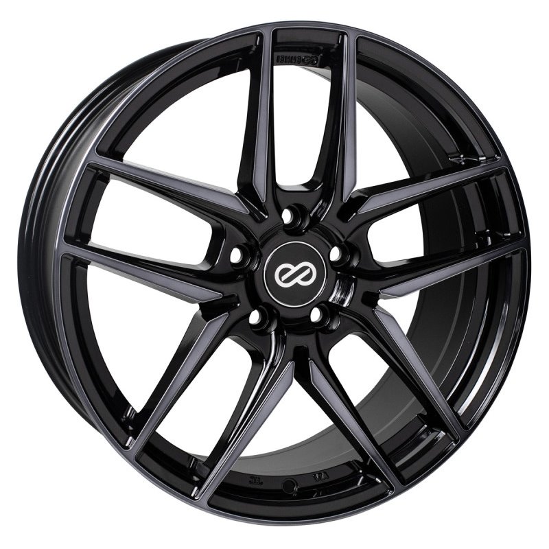 Enkei Icon 18x8 40mm Offset 5x108 72.6mm Bore Pearl Black Wheel