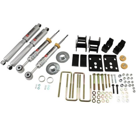 Belltech Lowering Kit 09-13 Ford F150 Ext Cab/Quad Cab Short Bed 2WD 2in or 3in F/4in Rear w/ Shocks