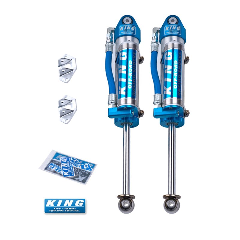 King Shocks 2005+ Nissan Frontier Rear 2.5 Dia Piggy Hose Reservoir Shock (Pair)