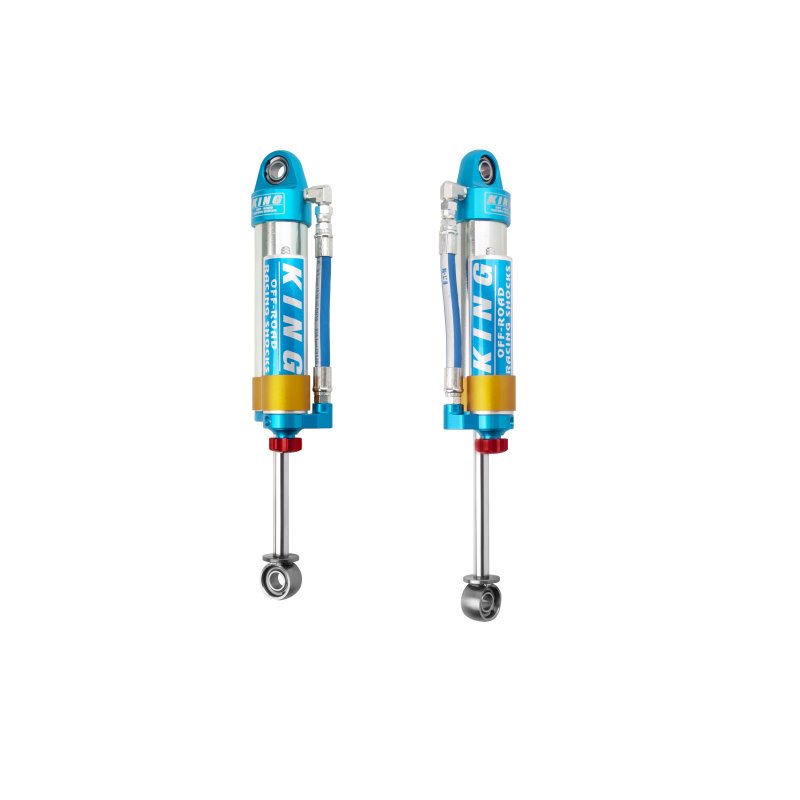 King Shocks 96-04 Toyota Tacoma (6 Lug) Rear 2.5 Dia Piggy Hose Reservoir Shock w/Adjuster (Pair)