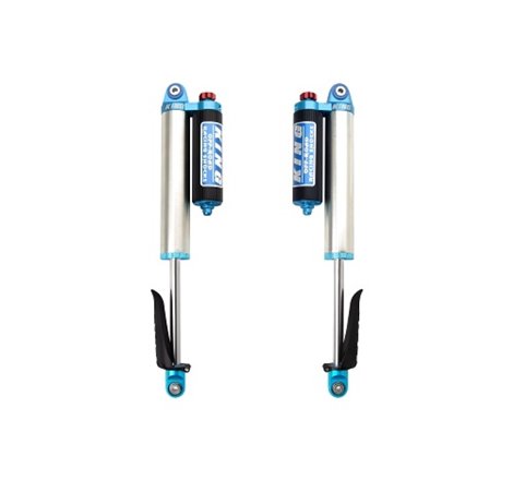 King Shocks 2018+ Jeep Wrangler JL Rear 2.5 Dia Piggyback Res Shock for 0-2in Lift w/Adjuster (Pair)