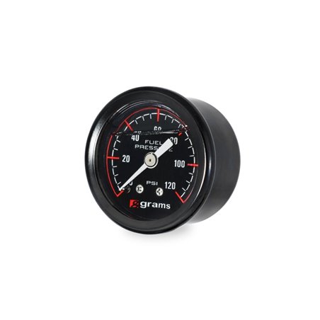 Grams Performance 0-120 PSI Fuel Pressure Gauge