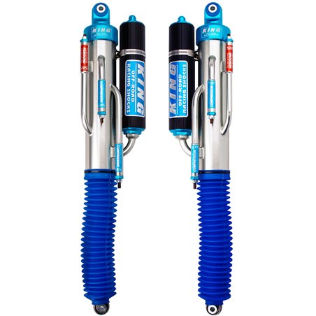 King Shocks 10-14 Ford F150 Raptor 4WD Rear 3.0 Dia Bypass Piggyback Shock w/Standard Fin Res (Pair)