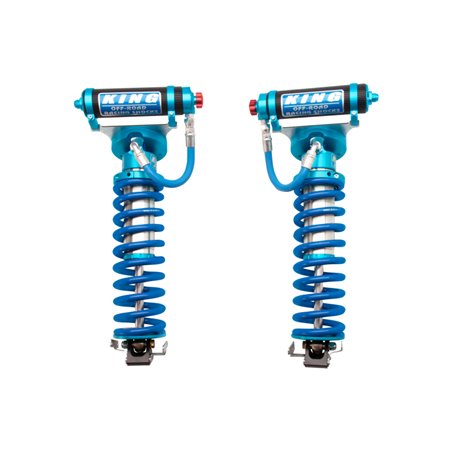 King Shocks 2005+ Ford F-250 4WD Front 3.0 Dia Remote Res Coilover Conv w/Adjuster (Pair)