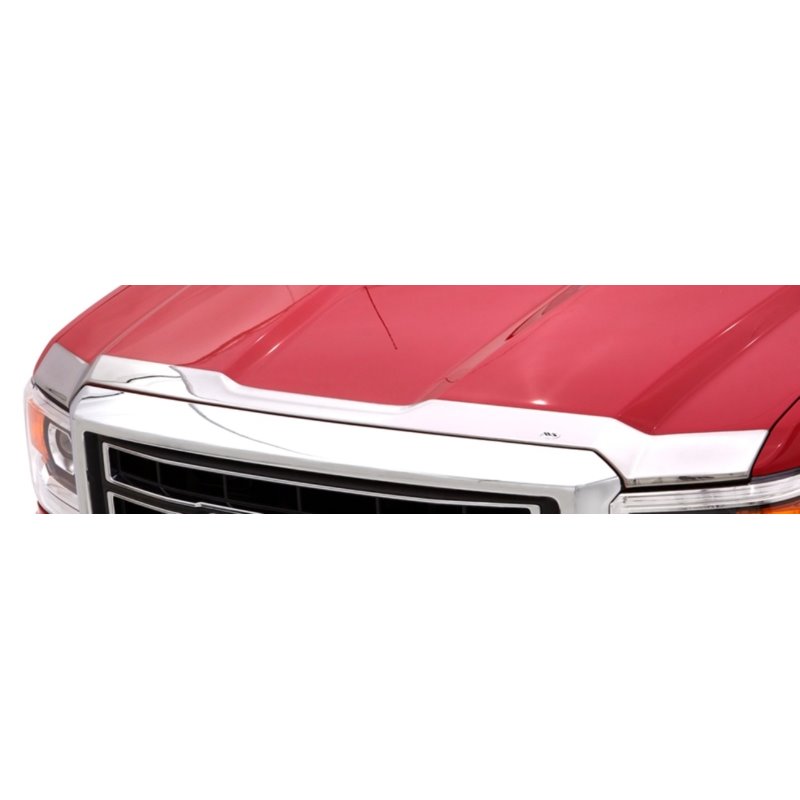 AVS 2019 Cadillac XT4 Aeroskin Low Profile Hood Shield - Chrome