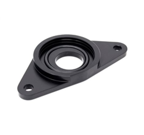 Torque Solution HKS BOV Adapter Flange: Subaru WRX / STi - Black