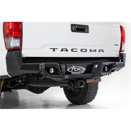 Addictive Desert Designs 16-19 Toyota Tacoma Stealth Fighter Rear Bumper w/ Backup Sensor Cutouts