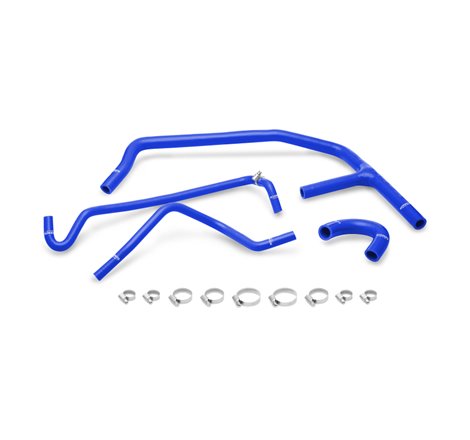 Mishimoto 15+ Ford Mustang EcoBoost Blue Silicone Ancillary Hose Kit